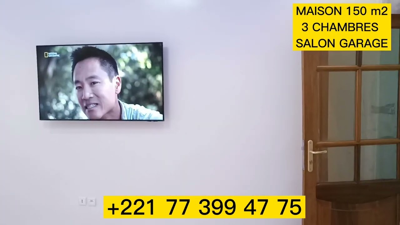 MAISON NEUVE BIEN PLACÉE PRÈS DE LA CITÉ APIX À VENDRE/+221773994775