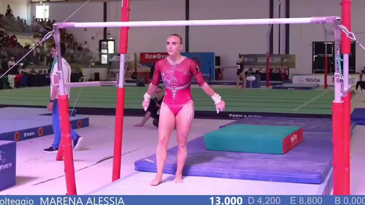 Alice D'Amato ENORME 14.800 alle parallele - Campionati Italiani 2025 Giorno 2
