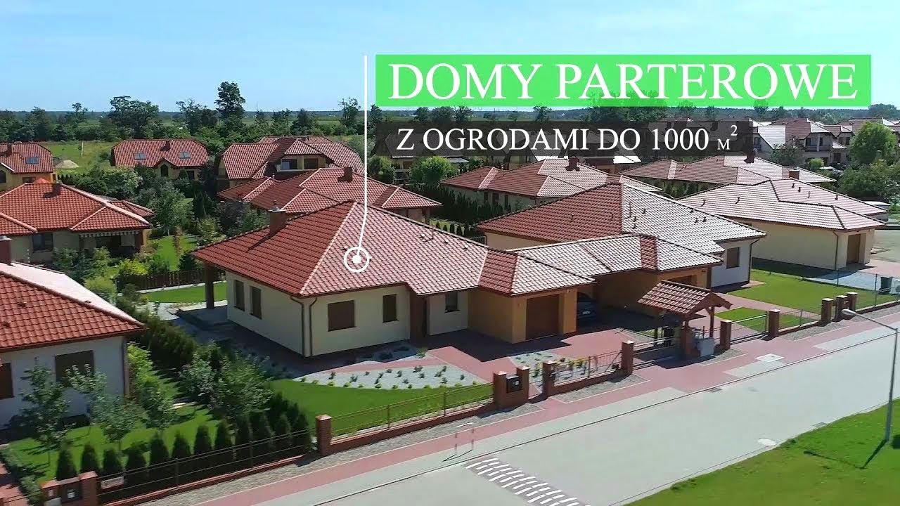 Osiedle Rozalin w Lusówku / Poznań - z lotu ptaka! #mieszkania #szeregowce #dom parterowy
