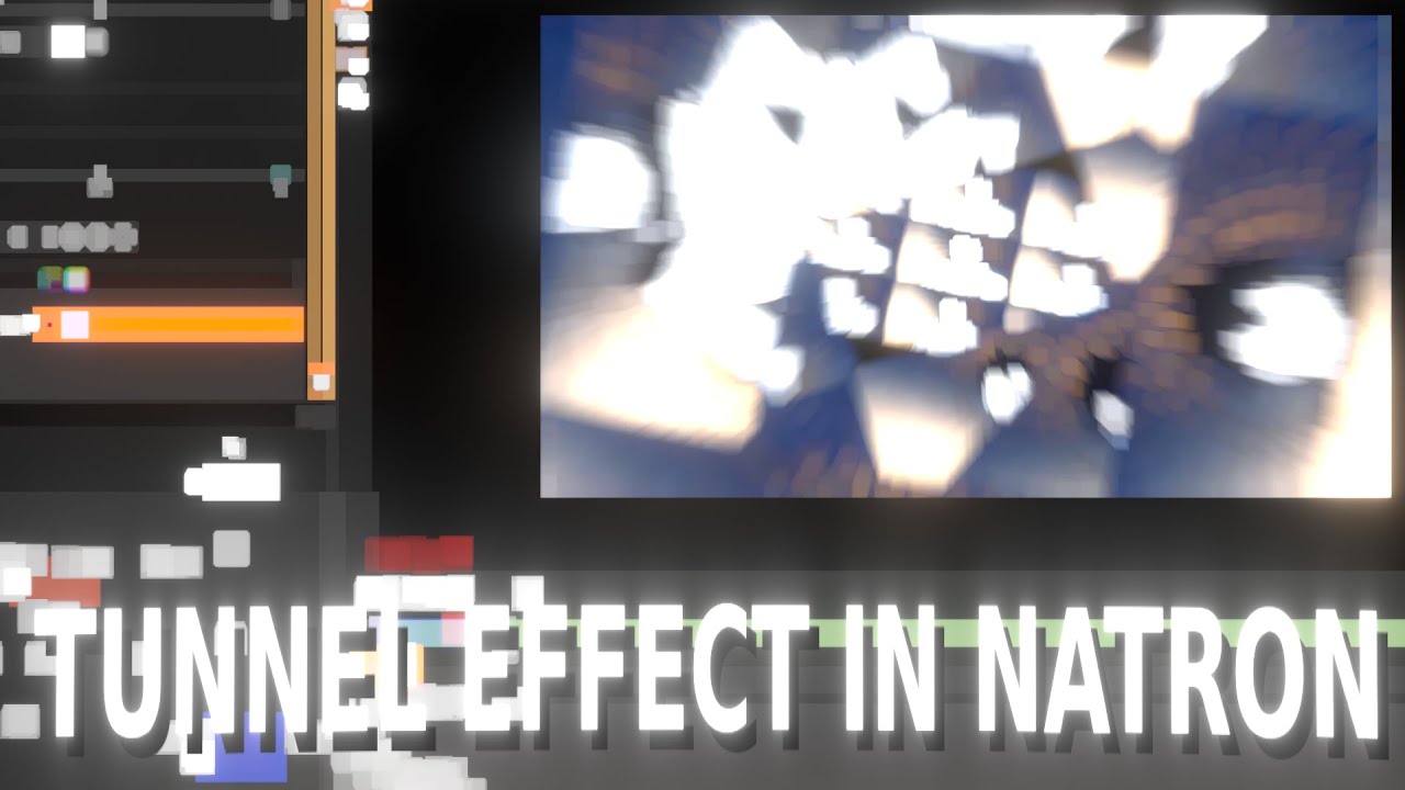 3D Tunnel effect in Natron | Real Try Hard in Natron | Tutorial