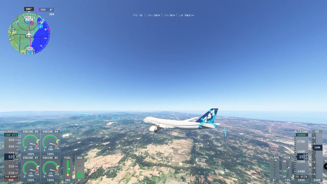 Boeing 747 Take Off And Landing 4