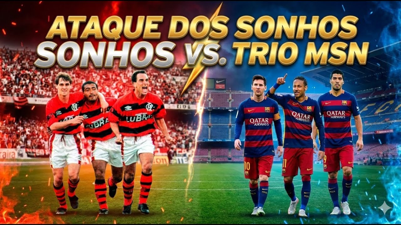 ATAQUE DOS SONHOS  vs  TRIO MSN