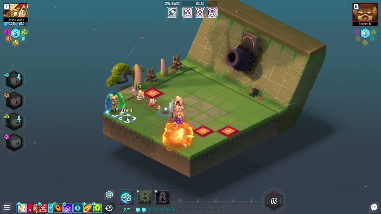 Waven - LvL 44 Cra Blunderbust vs LvL 98 Pigs