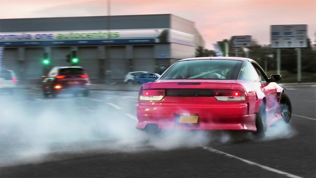 Shouting at Traffic Entering a Car Meet!
