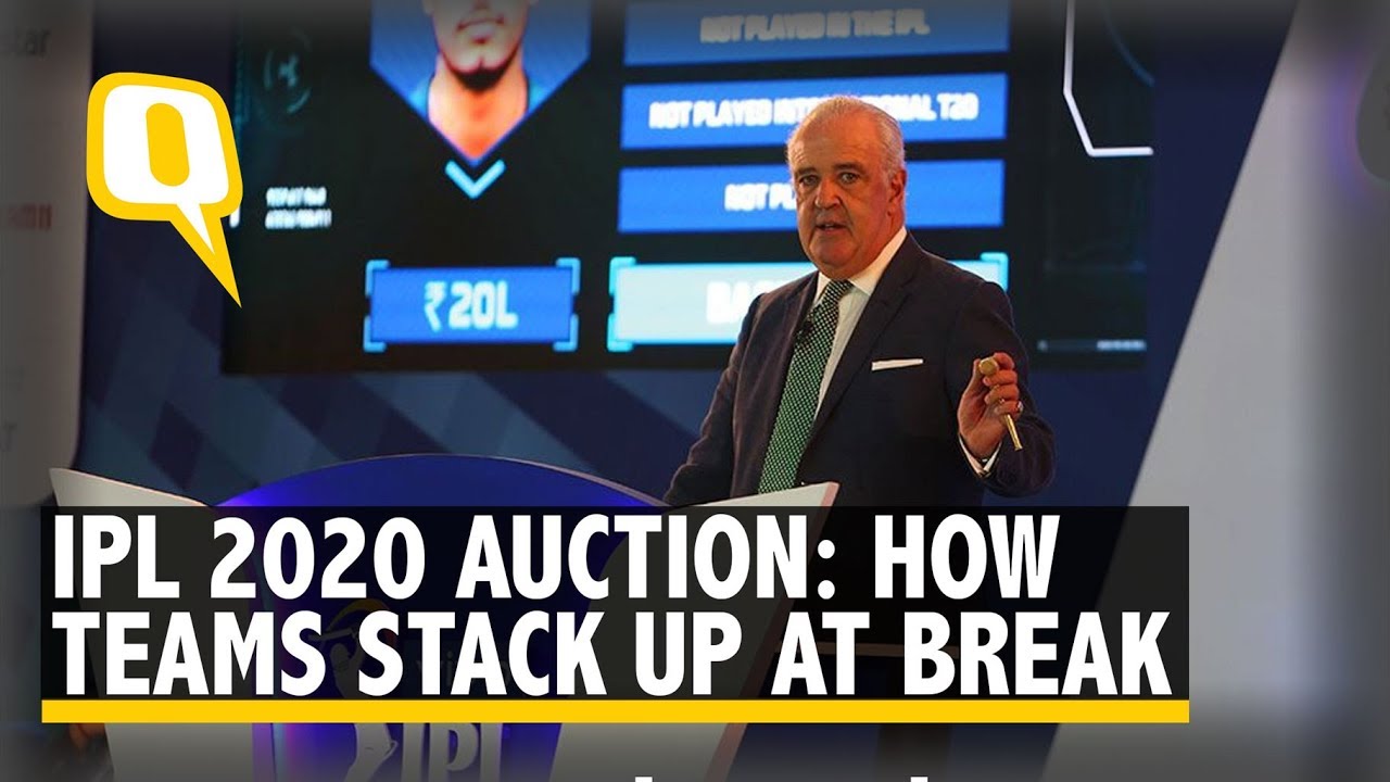 Here's a wrap of the evening session of the 2020 IPL auction