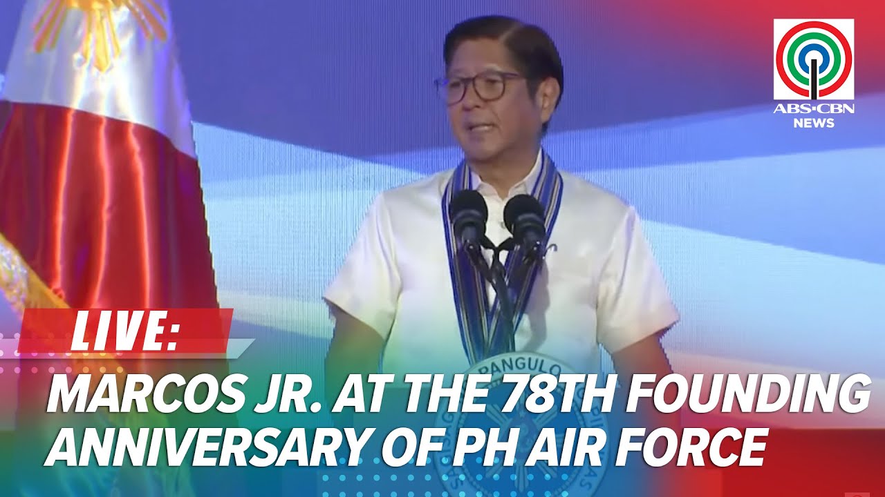 LIVE: Marcos Jr. at the 78th founding anniversary celebration of the Philippine Air Force | July 1