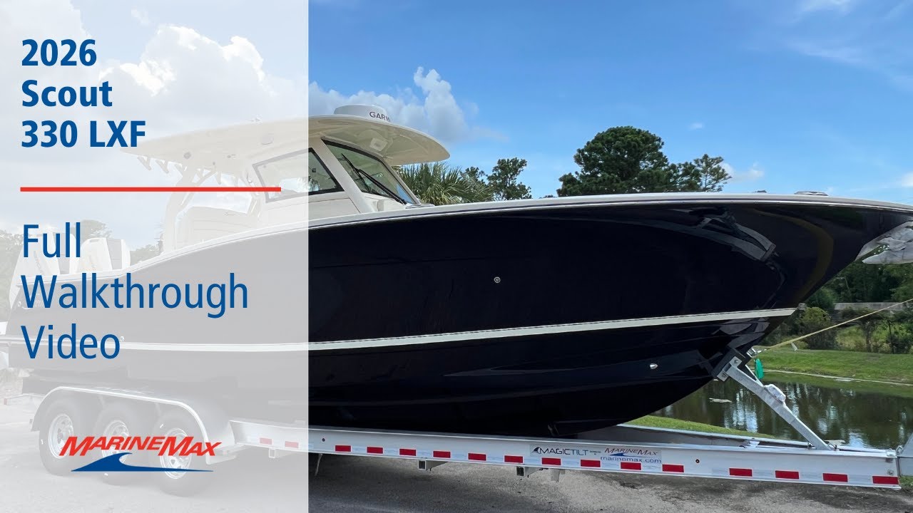 2026 Scout 330 LXF I Available at MarineMax Charleston