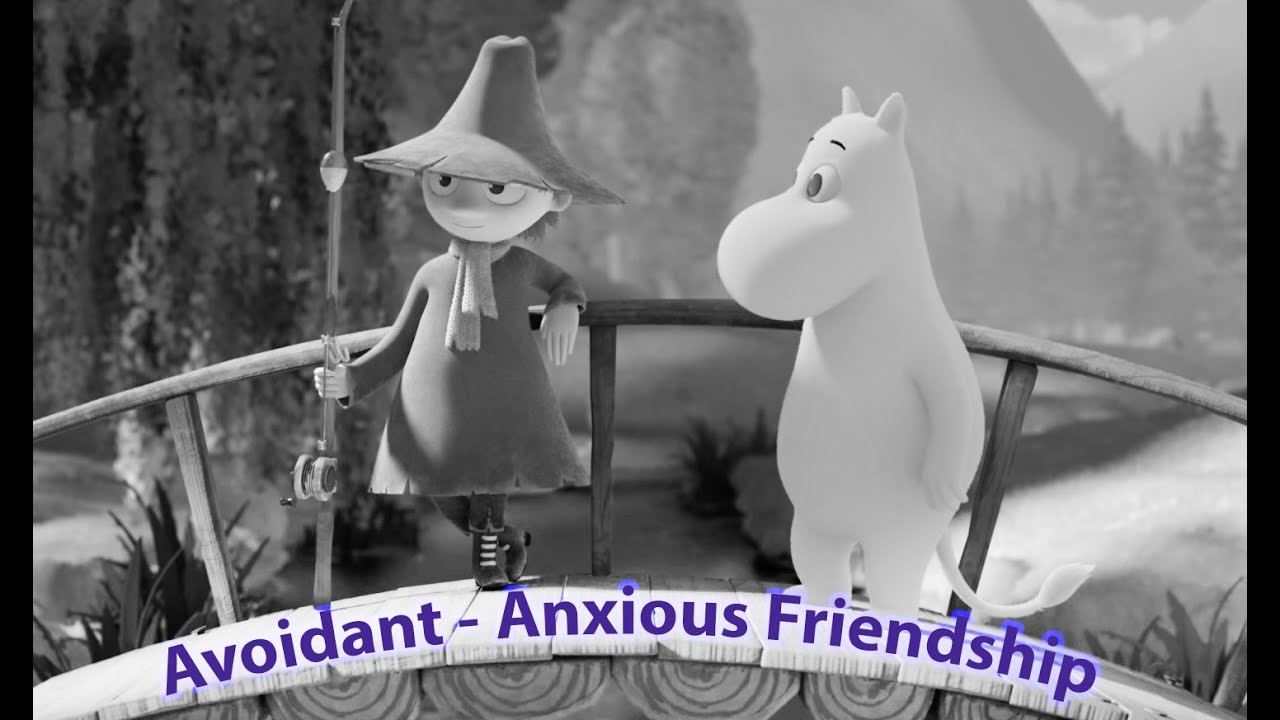 Anxious-Avoidant Friendship in Moominvalley | How Moomin and Snufkin make this work