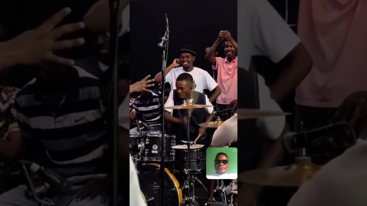 DRUMMER REACTS: A drum shed battle between young guys