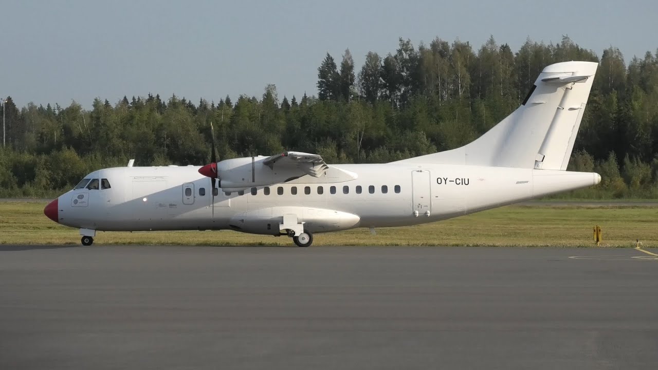 Danish Air Transport ATR 42-300 OY-CIU at Tampere-Pirkkala