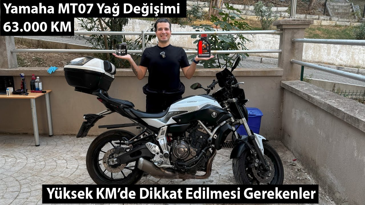 Yamaha MT-07 Yağ Değişimi | Dikkat Edilmesi Gerekenler! | Acemi Mekanik