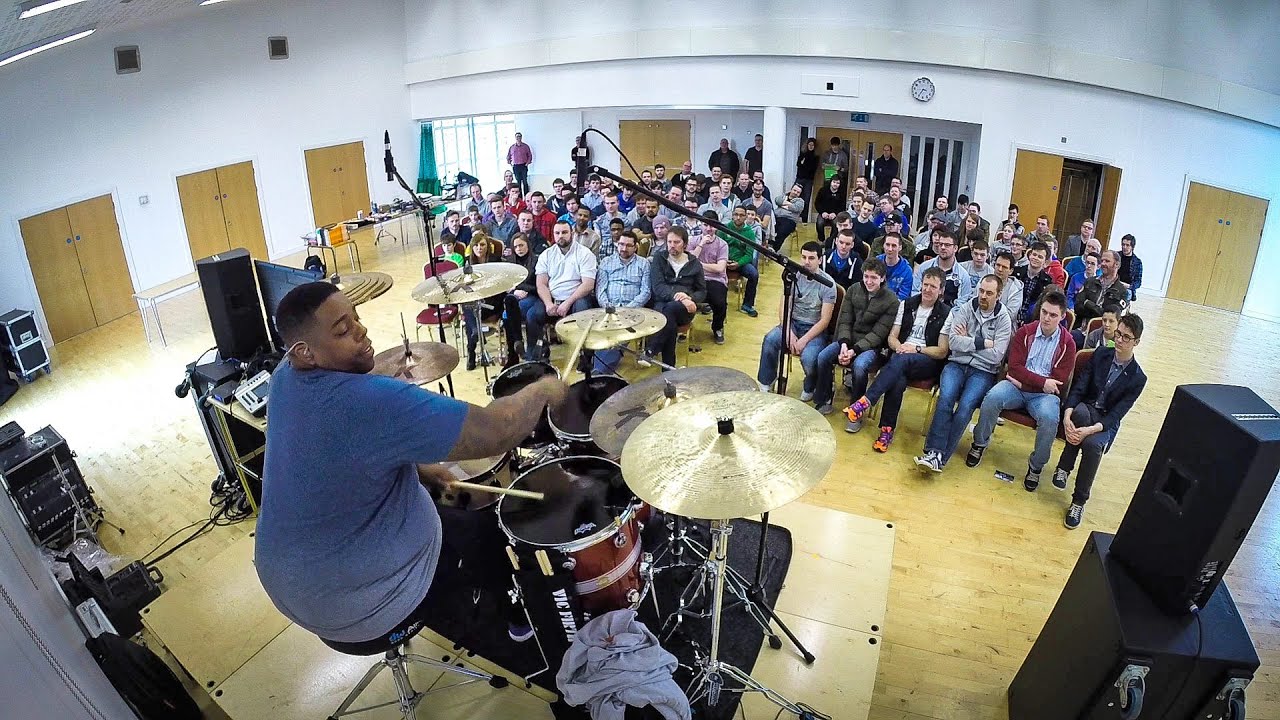 Aaron Spears Performing Radiohead - 15 Step