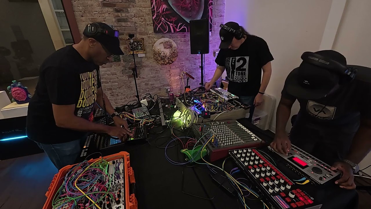 Haptic Synapses Live at Sidescroller 6, Works/San Jose, set 2 of 2