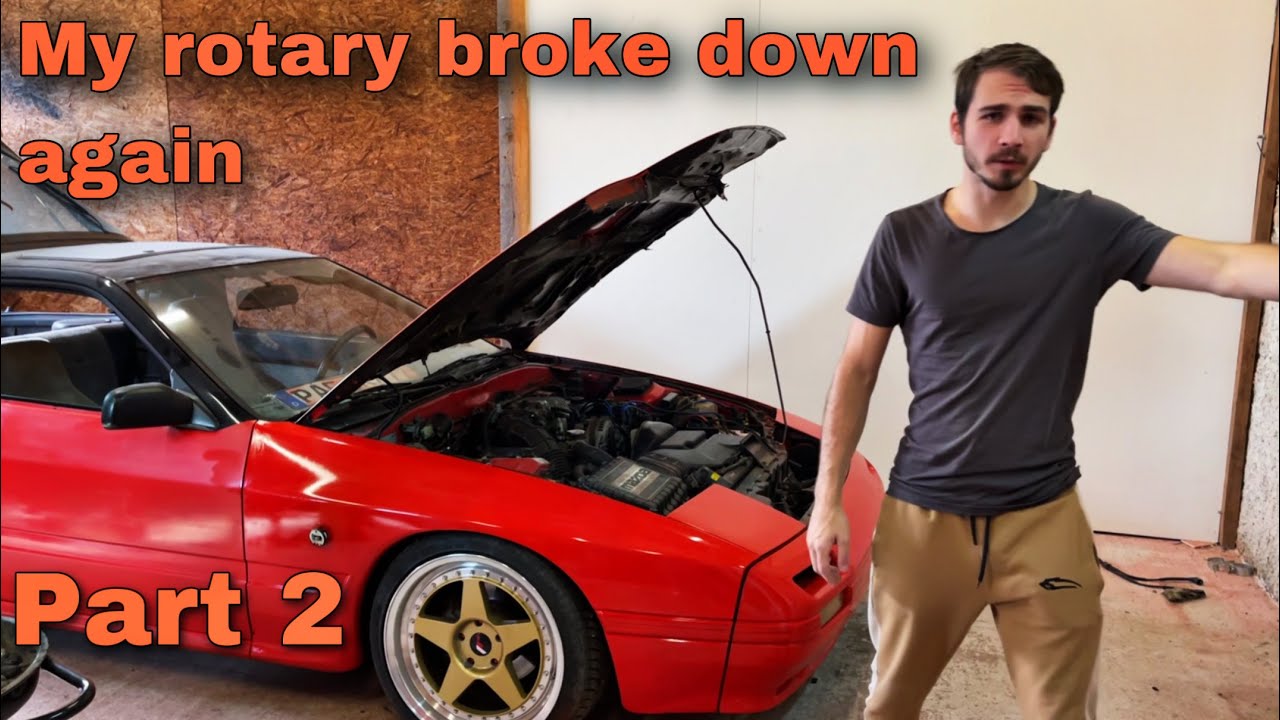 Mazda RX7 rotary problems ... misfire issue Part 2 / Fuel pump replace