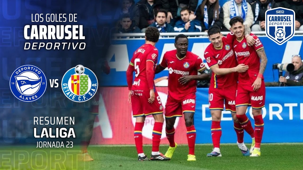 Bordalás sacó oro de Mendizorroza - Resumen de goles del Deportivo Alavés 0-2 Getafe CF