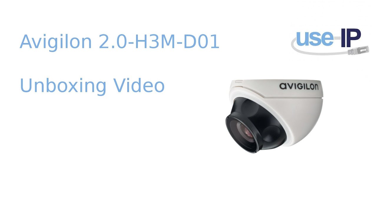 Avigilon 2.0-H3M-D01 Unboxing Video