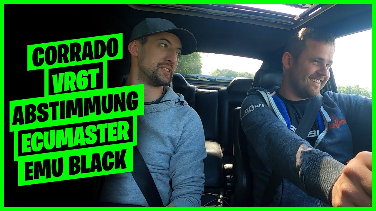 Corrado VR6 Turbo 4-motion - Abstimmung der Ecumaster EMU Black - Beth Rennsporttechnik