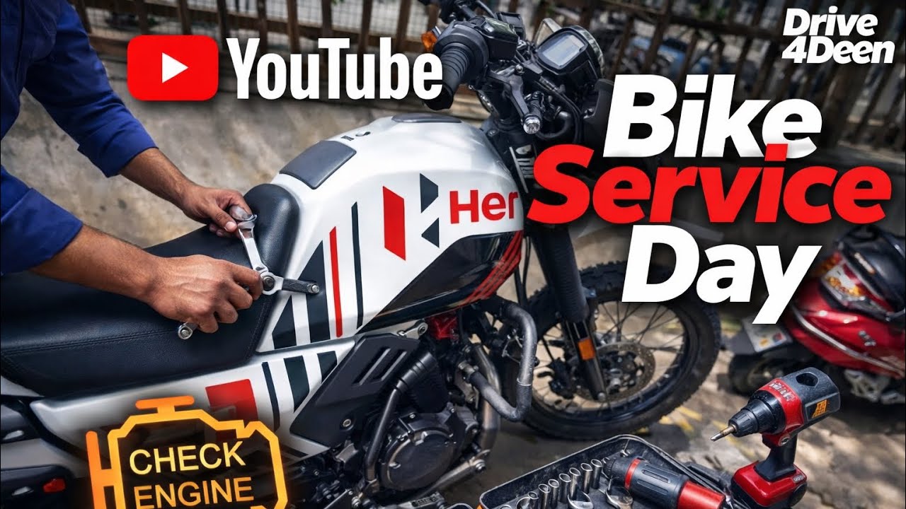 Leaving My Bike for Service 😟 | Hero MotoCorp Service Center Vlog #3 | Drive4Deen