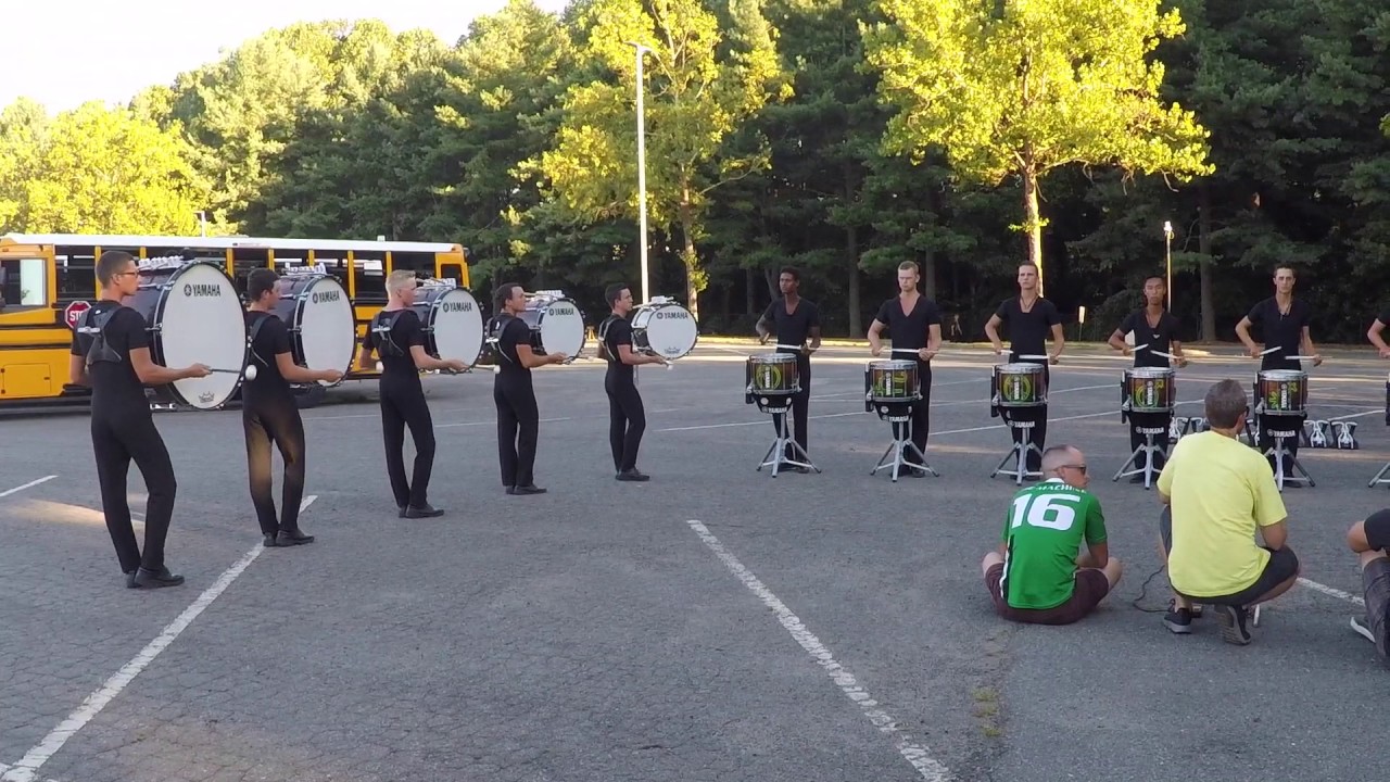 Cavaliers Drumline 2017 Exercises - Winston-Salem, NC