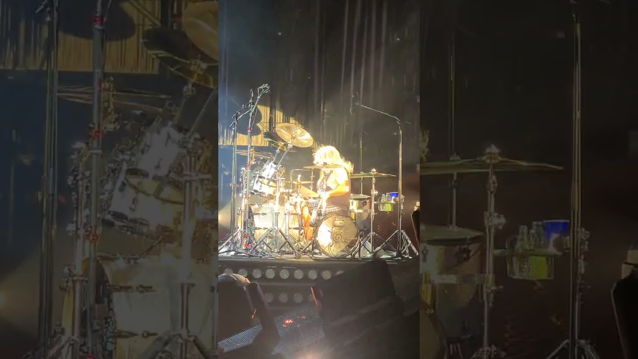 Mikkey Dee (Scorpions) Drum Solo From Side Stage - Valencia 11/07/24