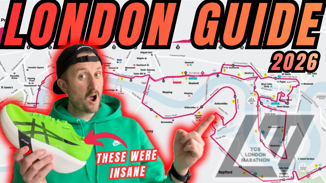 LONDON MARATHON: I ran the HARDEST parts and this is what I learned! + Advice and Tips!