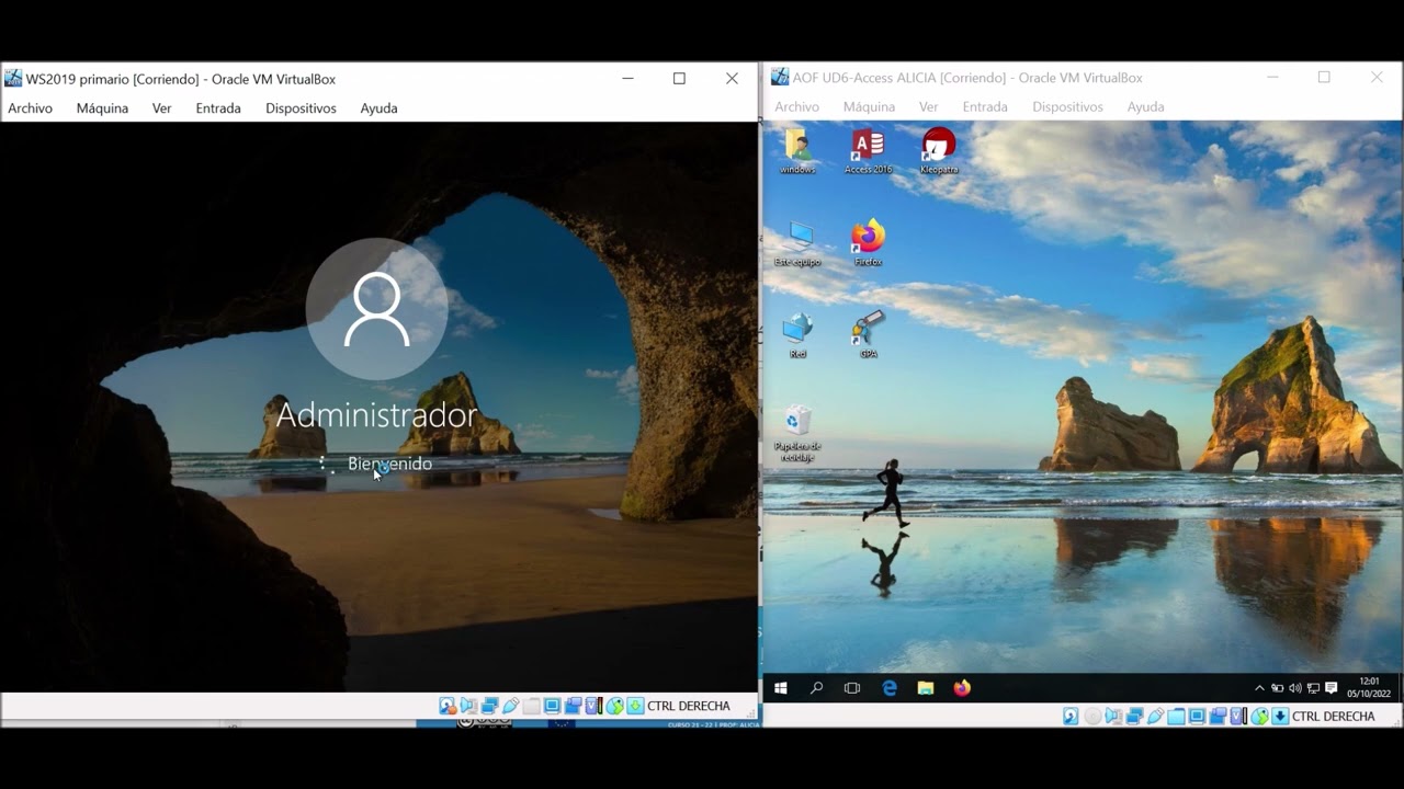 Acceso Remoto entre Widows Server 2019 y un Cliente Windows 10