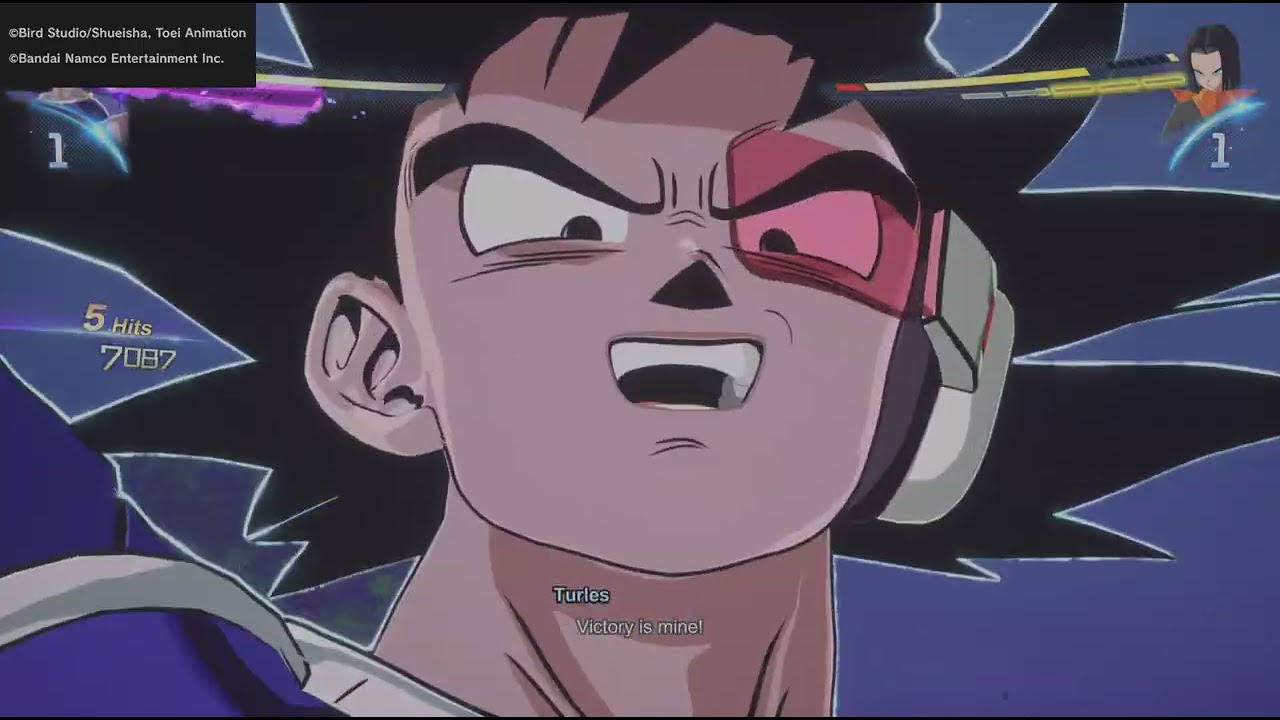 DRAGON BALL: Sparking! ZERO_Turles vs Android 17