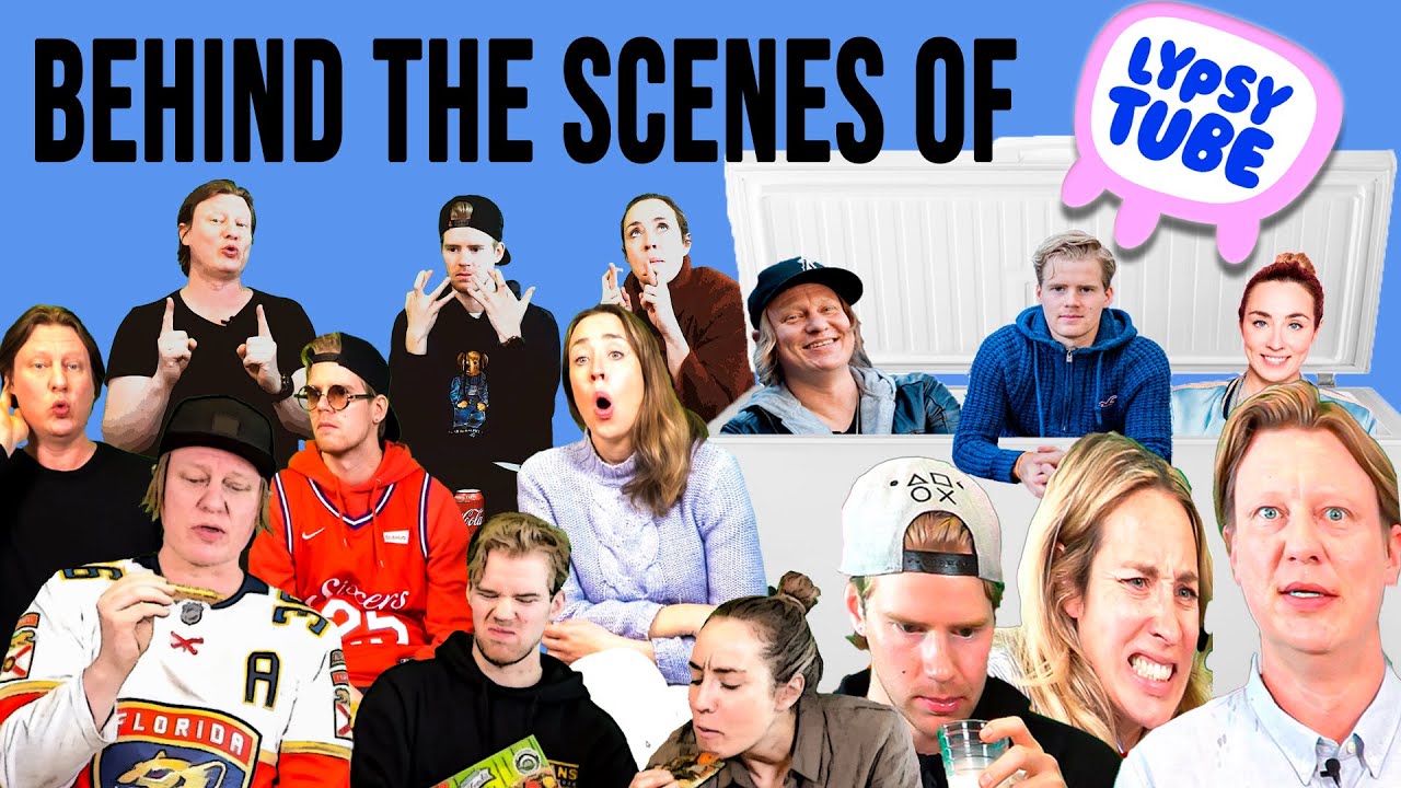 Behind The Scenes of LypsyTube Feat. Jaajo Linnonmaa, Tuukka 