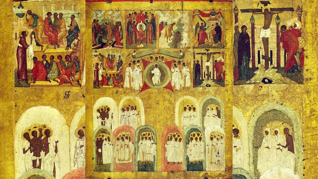Orthodox Screensaver | 300+ Russian Icons 4K Visual | for Prayer, Lent, Background, Church, No Music