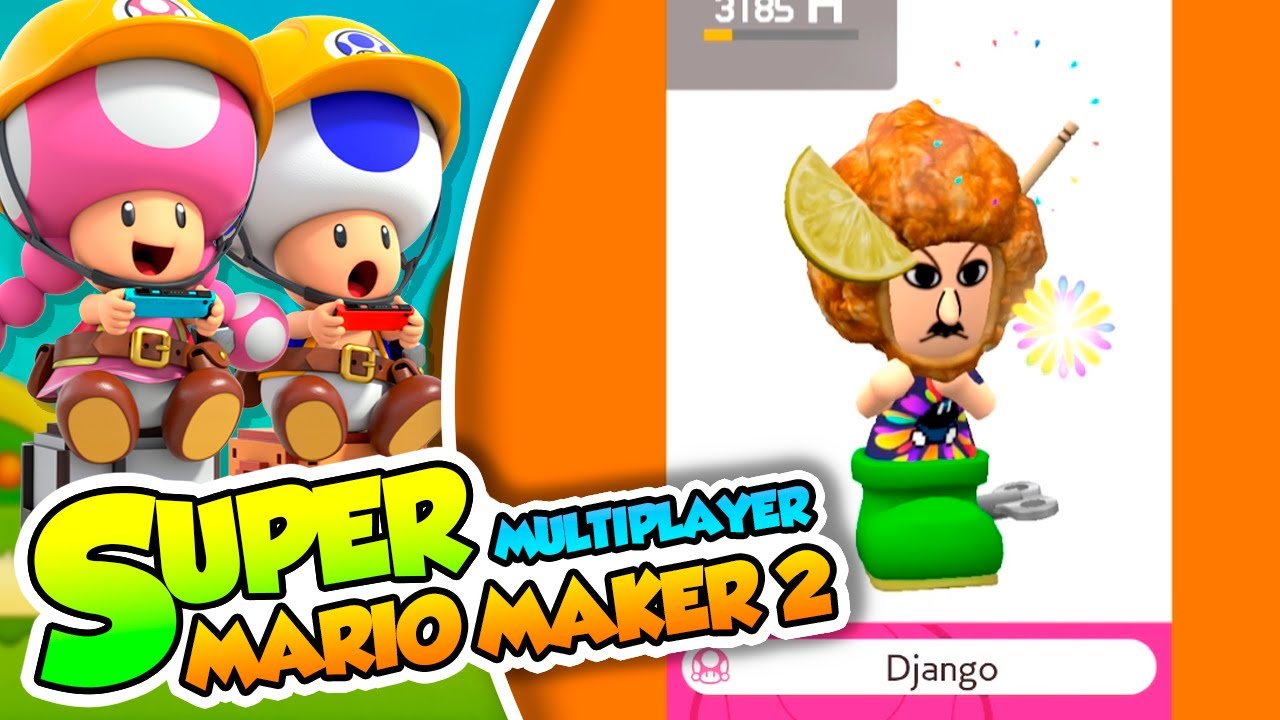 ¡Encontramos a Django! - Super Mario Maker 2 (Multijugador) DSimphony
