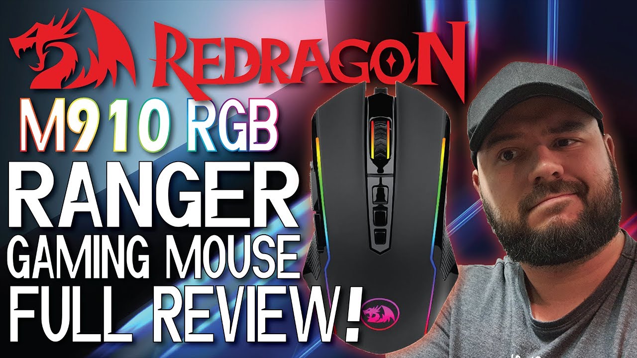 REDRAGON RANGER M910 GAMING MOUSE + SOFTWARE FULL REVIEW!