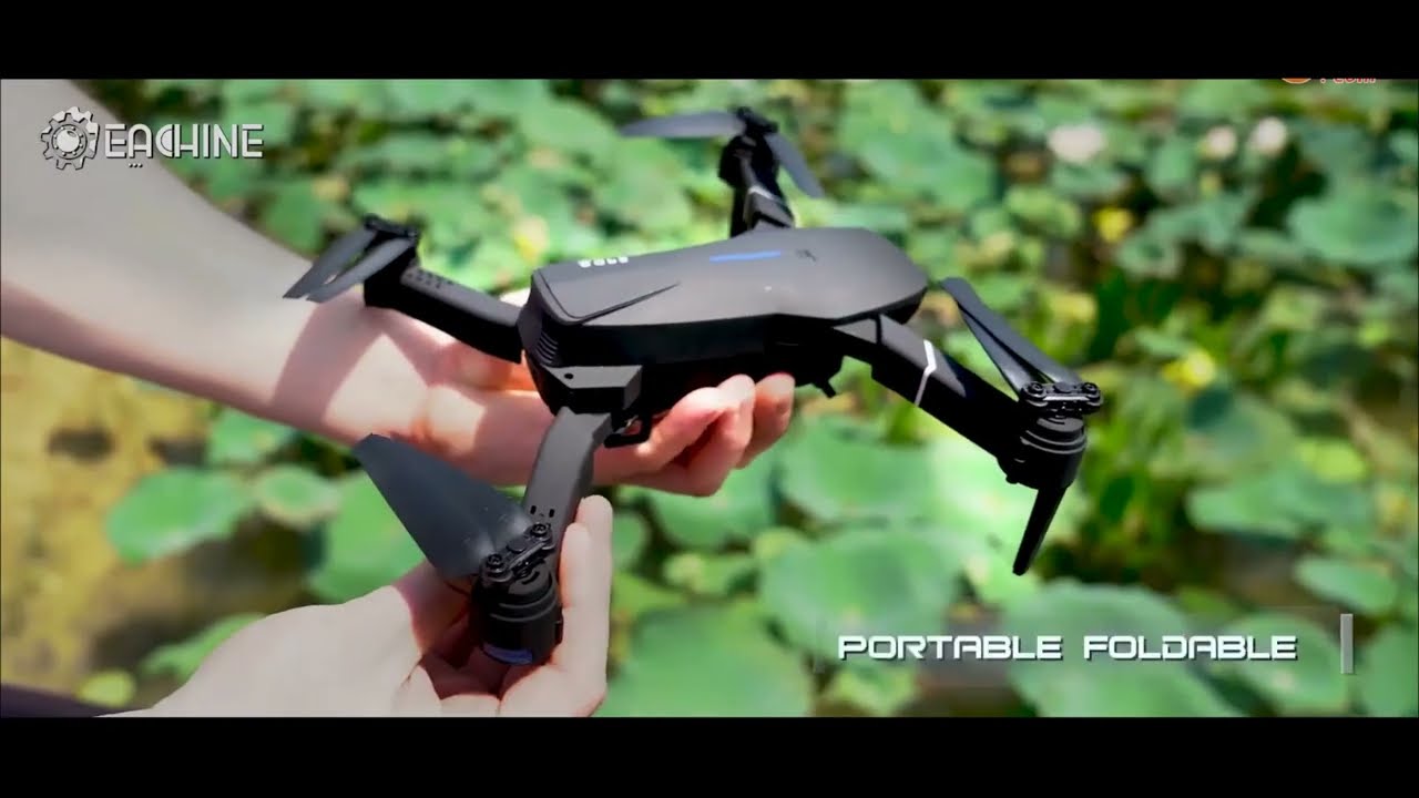 Eachine E520S GPS WIFI FPV With демонстрация