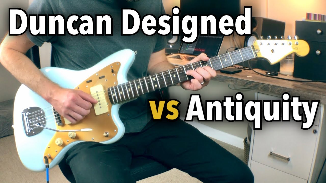 Jazzmaster Pickup Replacement: Seymour Duncan Antiquity vs Duncan Designed