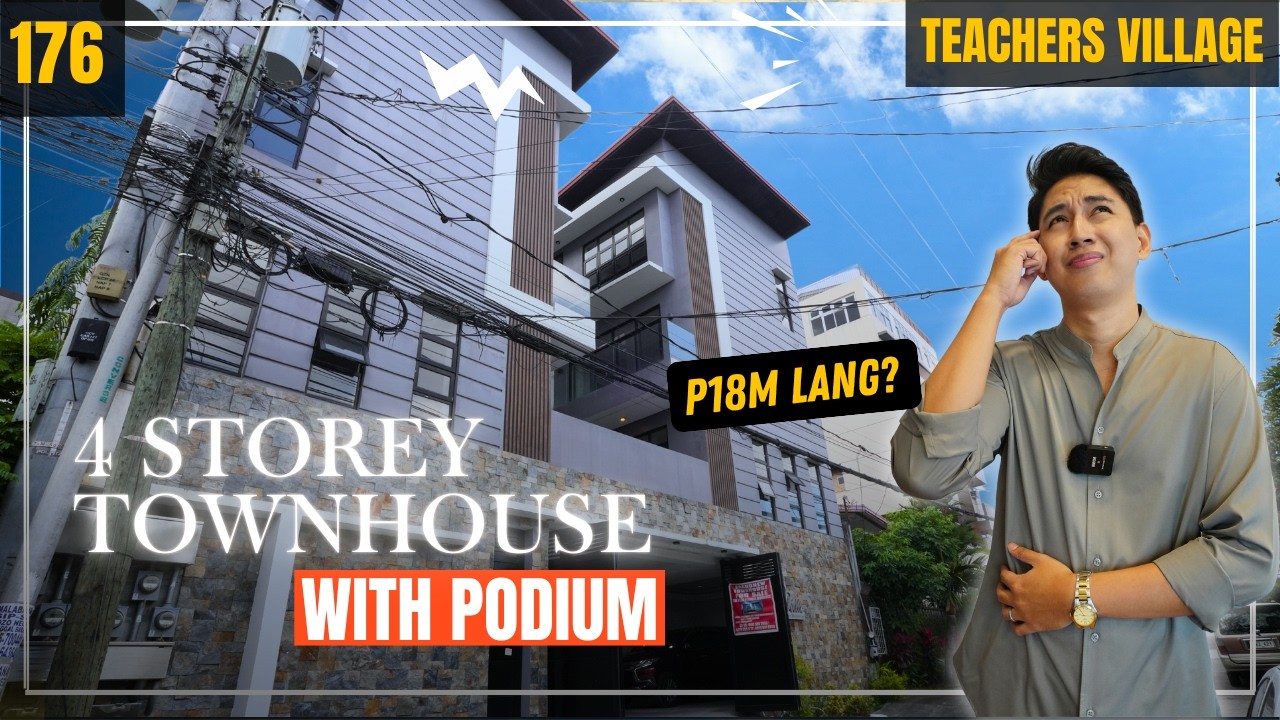 4-Storey Gated Townhouse in Teachers Village • One of the Most Affordable in the Area? • HT 176
