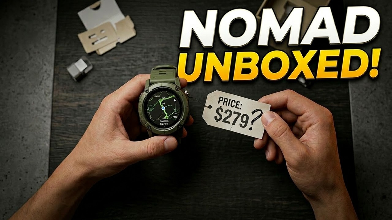 COROS Nomad Unboxing: Better Design, Same Price?