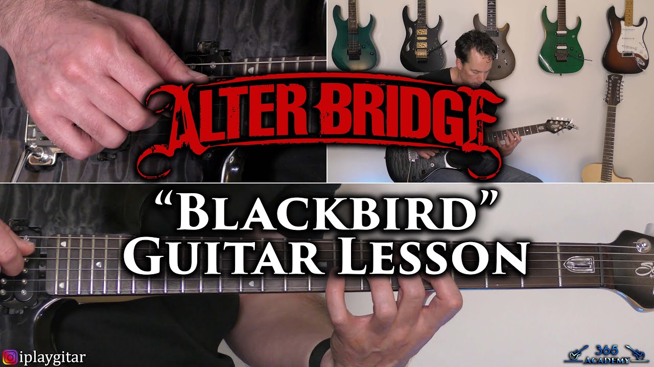 Alter Bridge - Blackbird Guitar Lesson (FULL SONG)