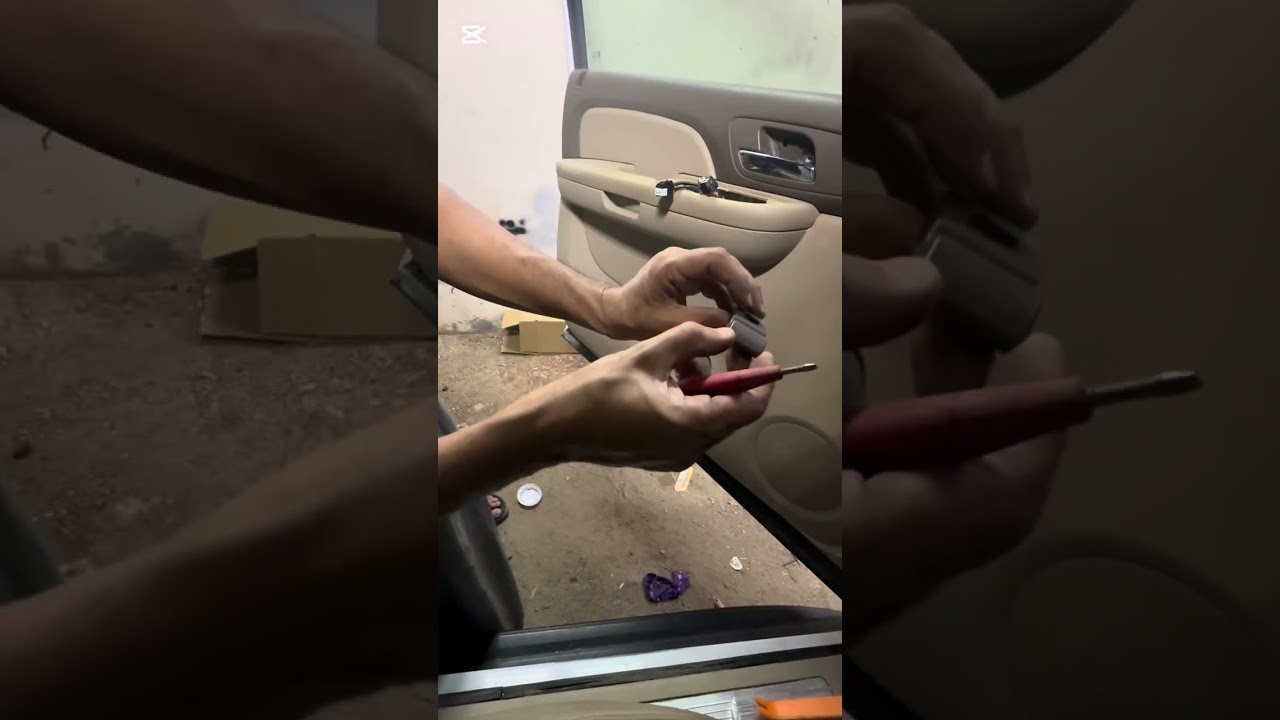 حل مشكلة قربعة وصوت مزعج داخل ديكور الباب 