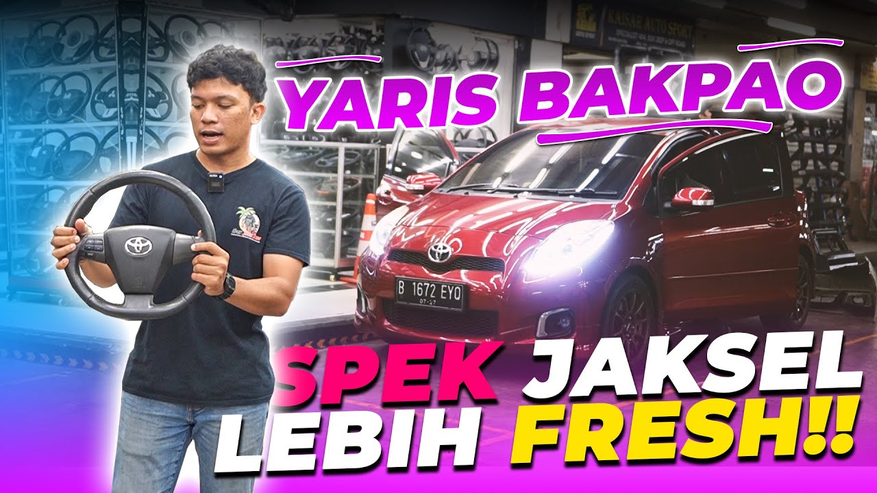 MODIFIKASI YARIS BAKPAO JADI JAKSEL STYLE ‼️ #toyotayaris