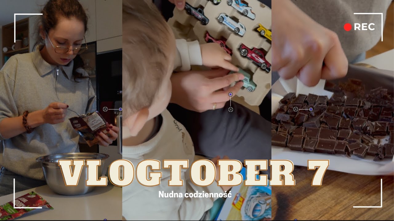 VLOGTOBER 7 | nudna codzienność, nowe zabawki, chlebek bananowy, szybkie pulpeciki, gorąca czekolada
