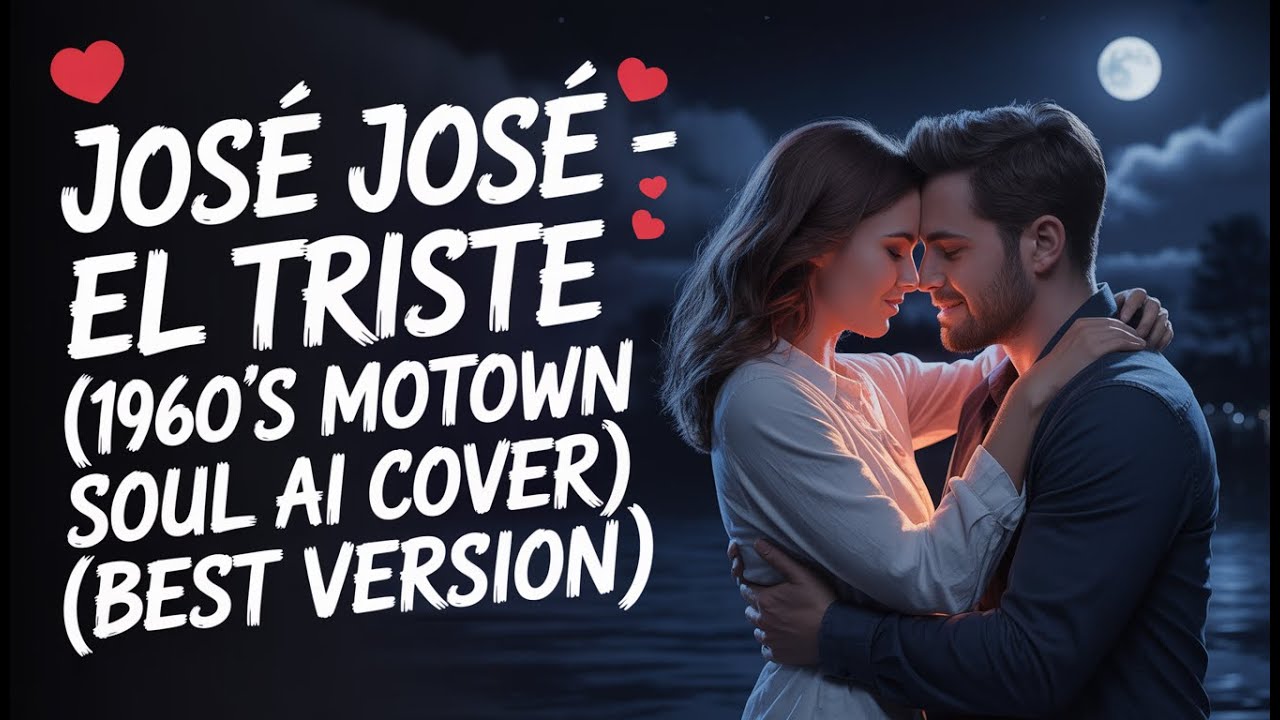 José José – El Triste 1960’s Motown Soul AI Cover