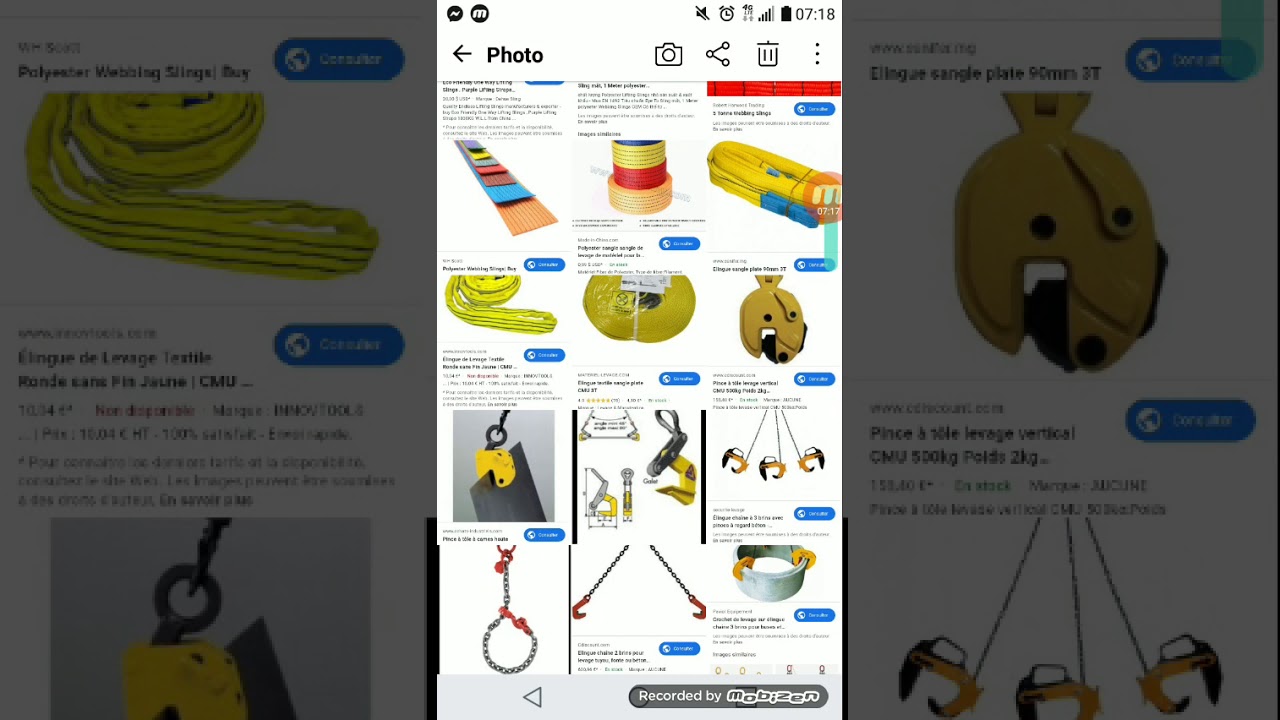 Élingue او Sangle يجب ان تعرف؟