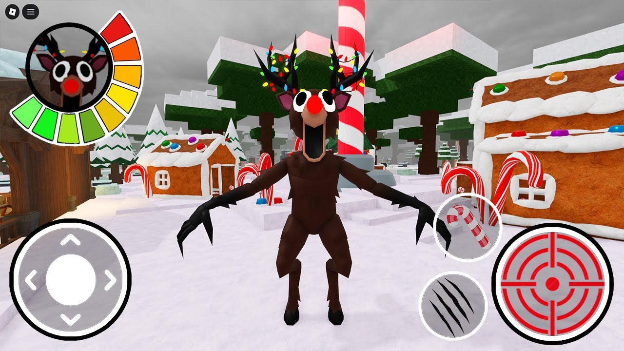 I BECAME DEER in 99 Nights In The Forest - CHRISTMAS UPDATE #1 - Walkthrough Gameplay