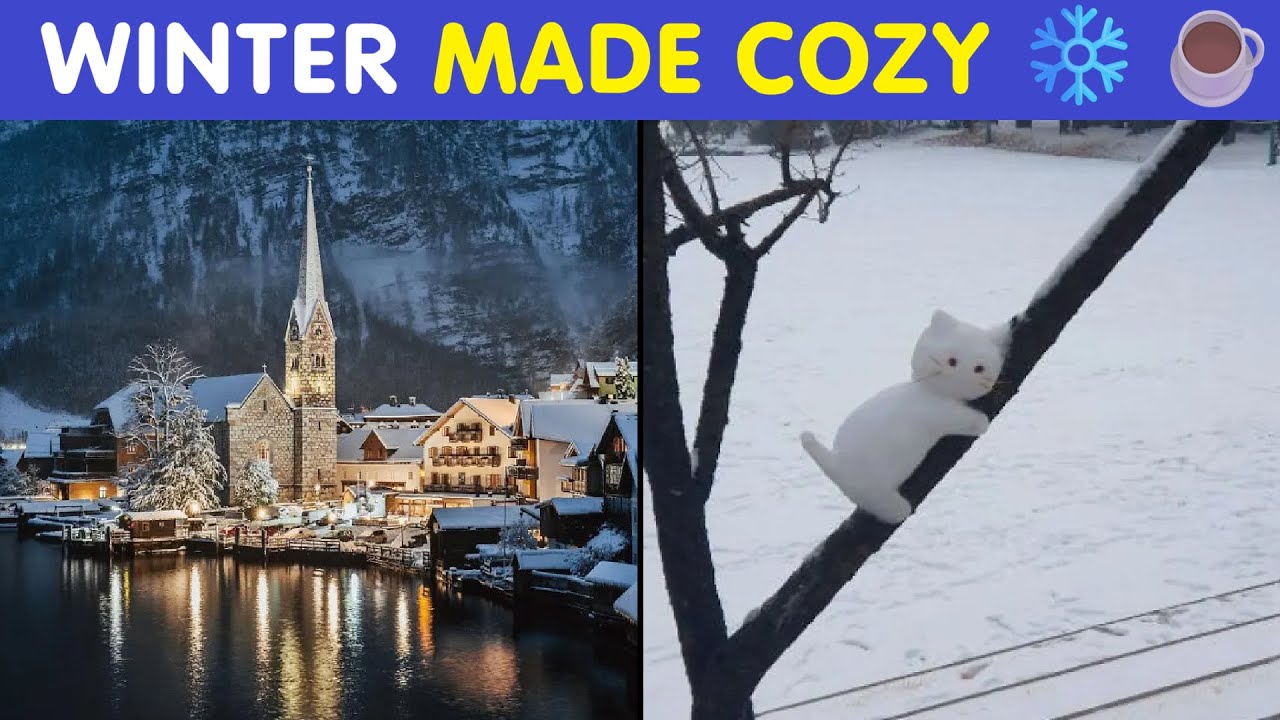 Cozy Winter Images That Let You Enjoy the Season Without the Cold ❄️☕