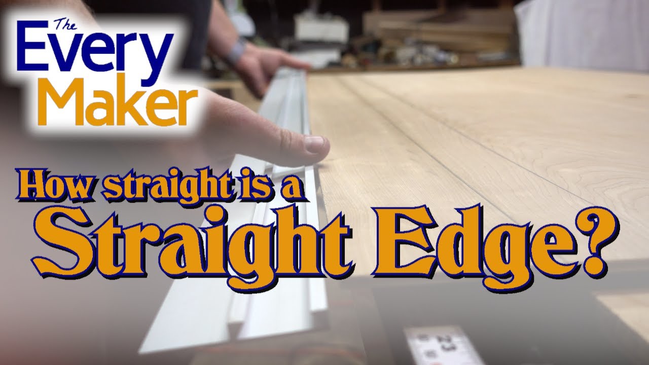 How Straight is a Straight Edge?