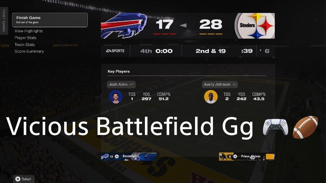 Vicious Battlefield Gg Play 🎮🏈