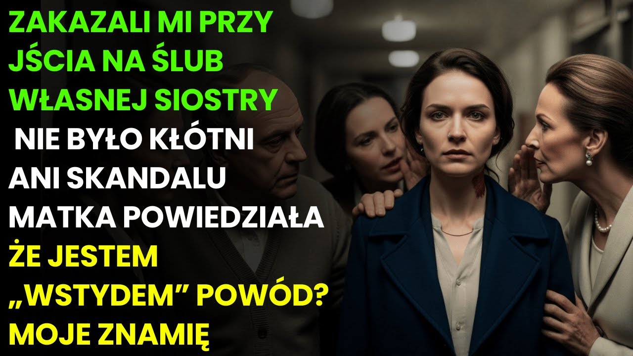 Rodzina usunęła mnie ze ślubu. Myśleli, że zniknę na zawsze