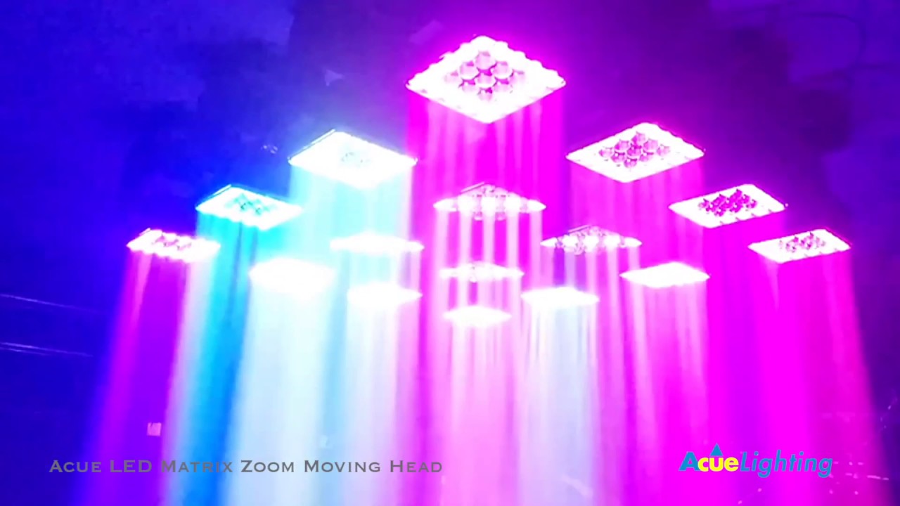 Acue Lighting LED Matrix Zoom Moving Head