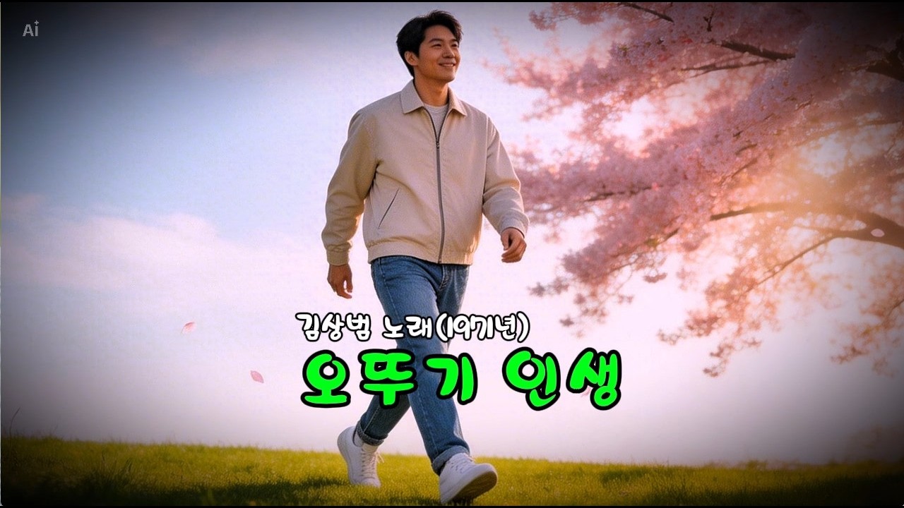 오뚜기 인생   (김상범 노래  -1971년)   (노래방 가사)     ✠ 강욱남 (루치오) 영상편집