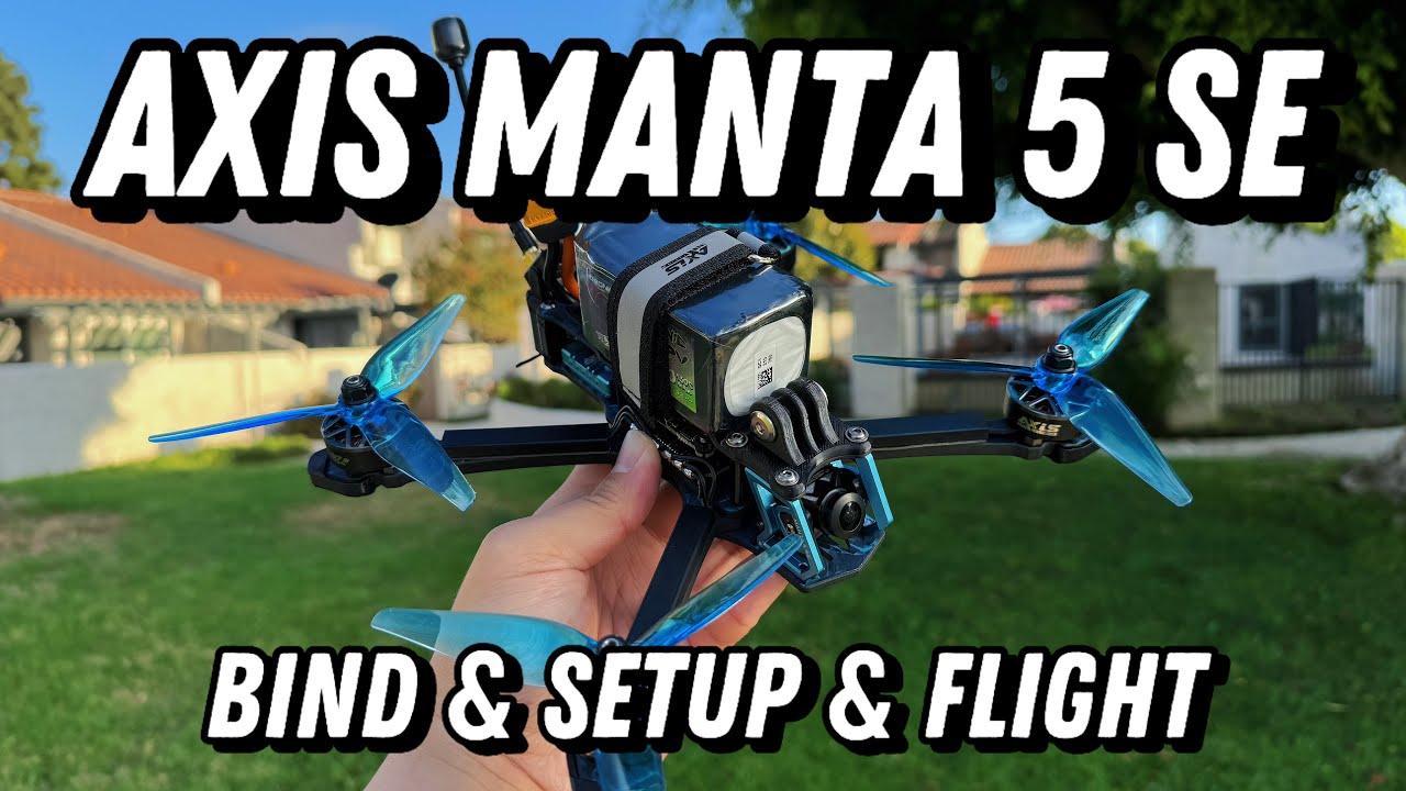 Top Budget BNF FPV Drone 2024? | AxisFlying Manta 5 SE | Full Setup & Flight Review