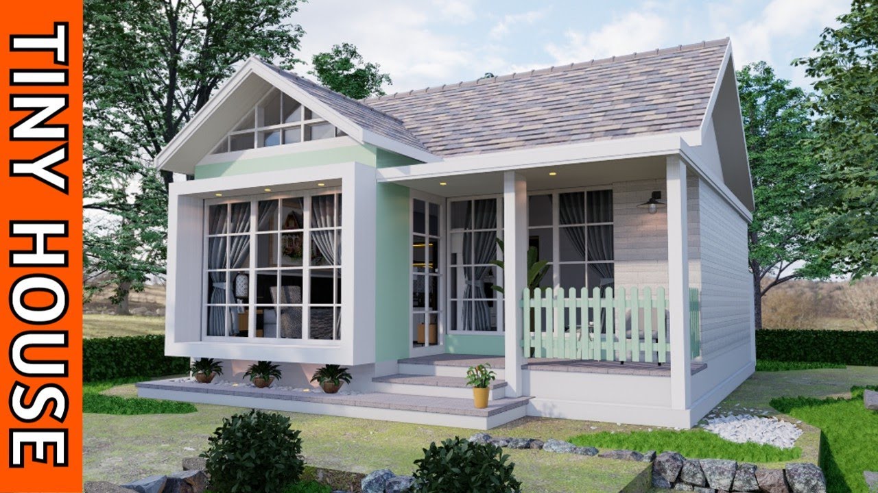 Happy Small house american style 7.5x9 meters that you will surely like